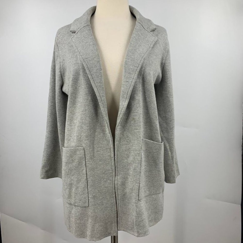 J. Crew 365 Women's Sophie Open-Front Long Sleeve Sweater Blazer Size S